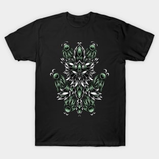 Artwork Illustration Wild Creatures With Many Eyes T-Shirt